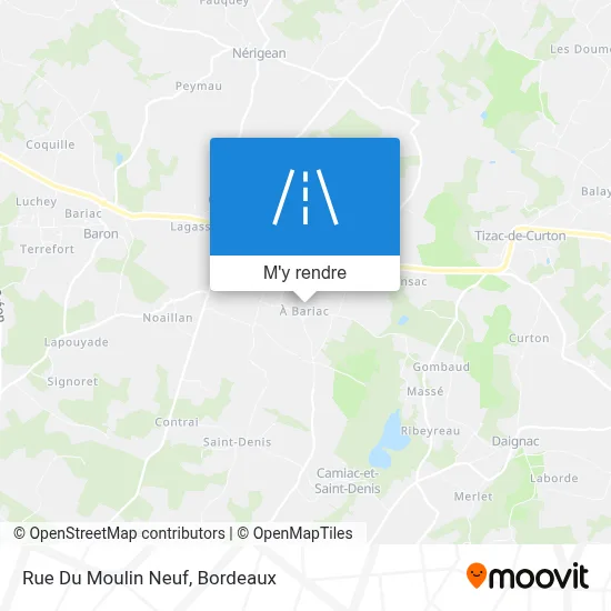 Rue Du Moulin Neuf plan