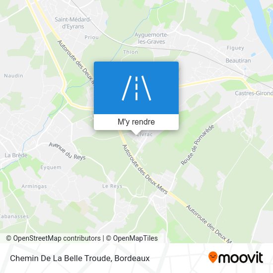 Chemin De La Belle Troude plan