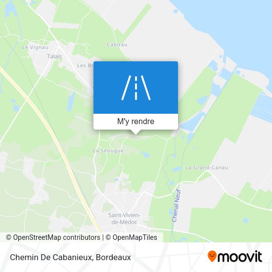Chemin De Cabanieux plan