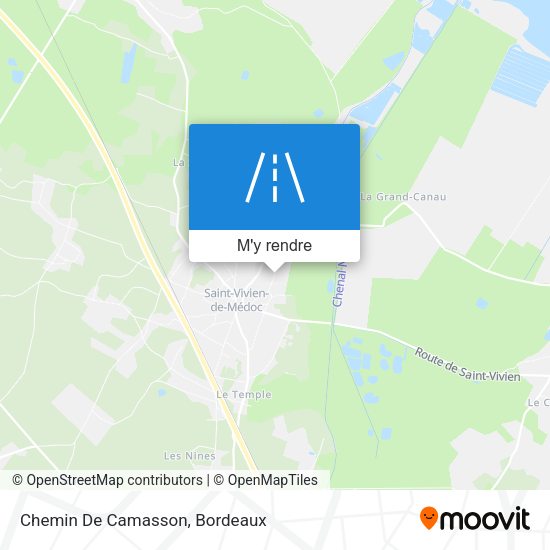 Chemin De Camasson plan