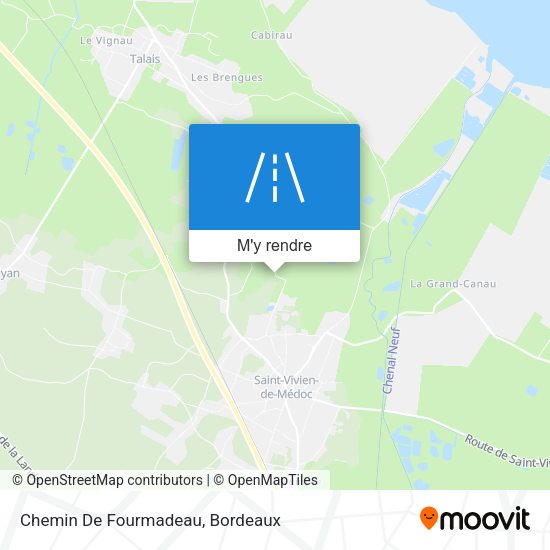 Chemin De Fourmadeau plan