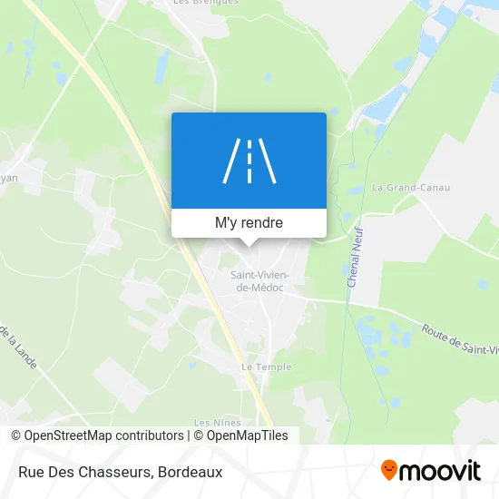 Rue Des Chasseurs plan