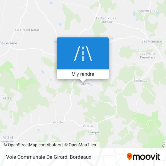 Voie Communale De Girard plan