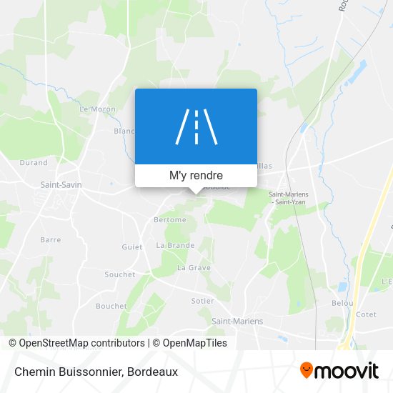 Chemin Buissonnier plan