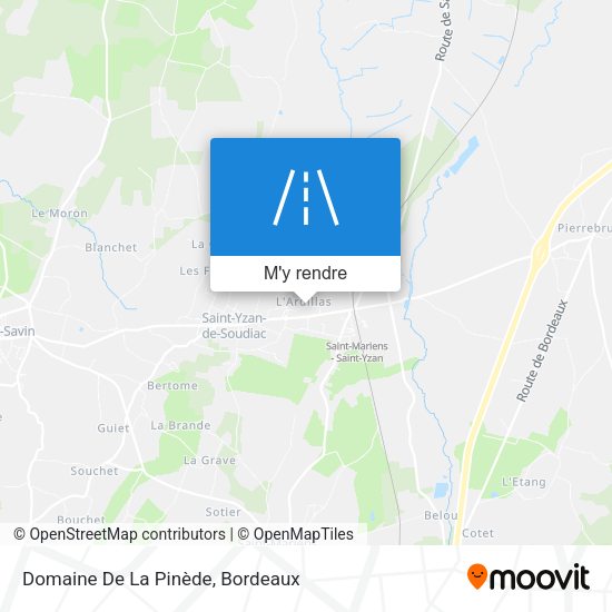 Domaine De La Pinède plan