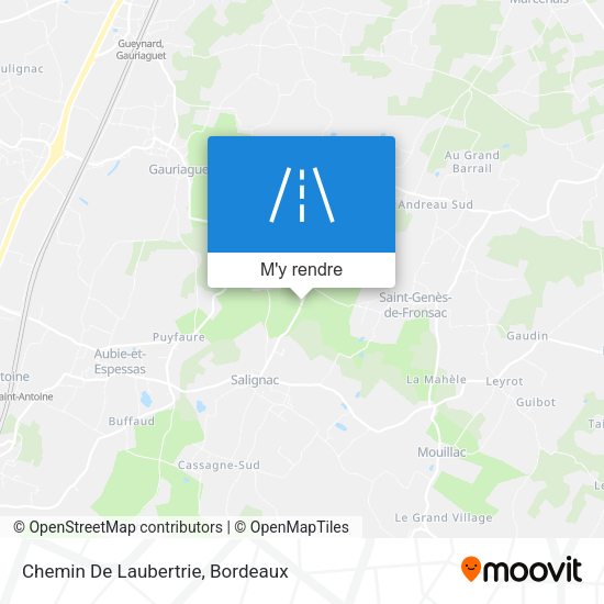 Chemin De Laubertrie plan