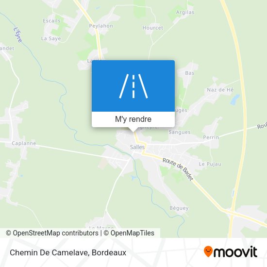 Chemin De Camelave plan