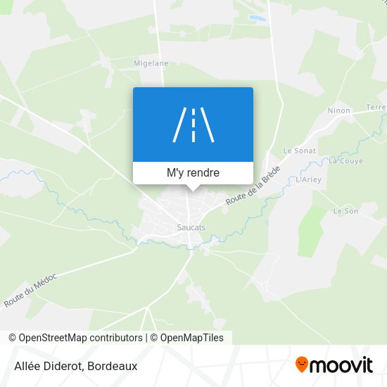 Allée Diderot plan