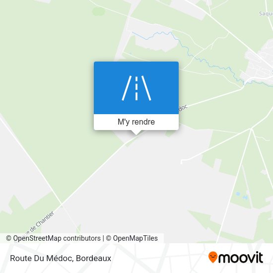 Route Du Médoc plan