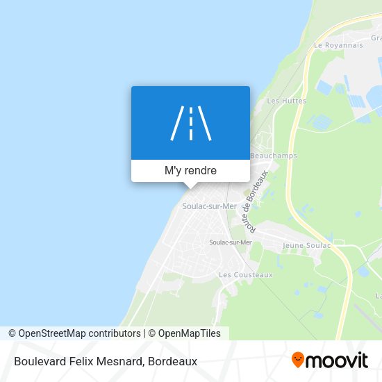 Boulevard Felix Mesnard plan