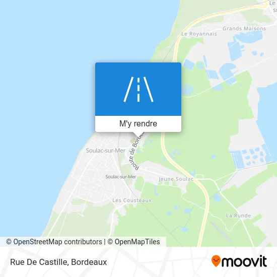 Rue De Castille plan