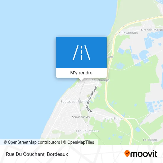 Rue Du Couchant plan