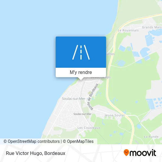 Rue Victor Hugo plan