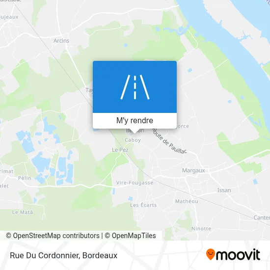 Rue Du Cordonnier plan