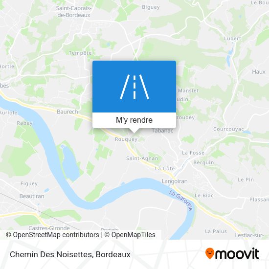 Chemin Des Noisettes plan