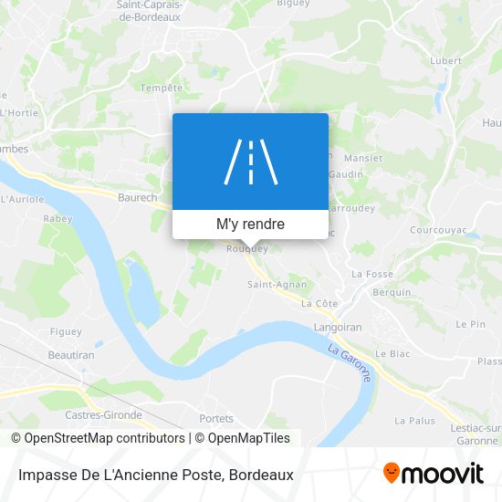 Impasse De L'Ancienne Poste plan