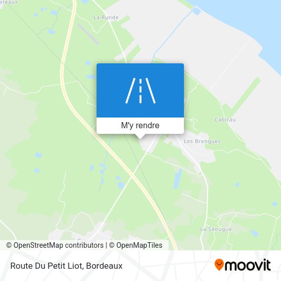 Route Du Petit Liot plan