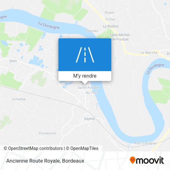 Ancienne Route Royale plan