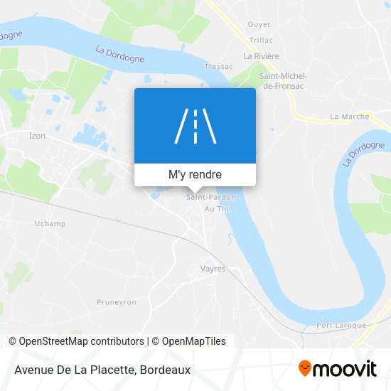 Avenue De La Placette plan