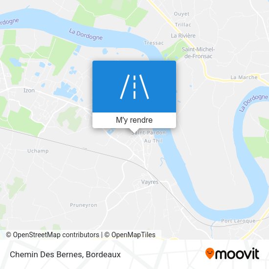 Chemin Des Bernes plan
