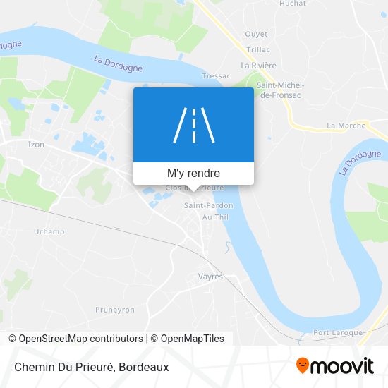 Chemin Du Prieuré plan