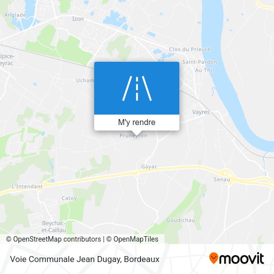 Voie Communale Jean Dugay plan