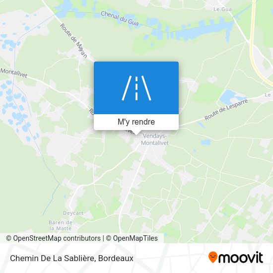 Chemin De La Sablière plan
