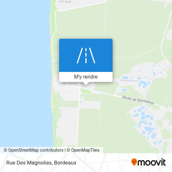 Rue Des Magnolias plan