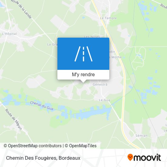 Chemin Des Fougères plan
