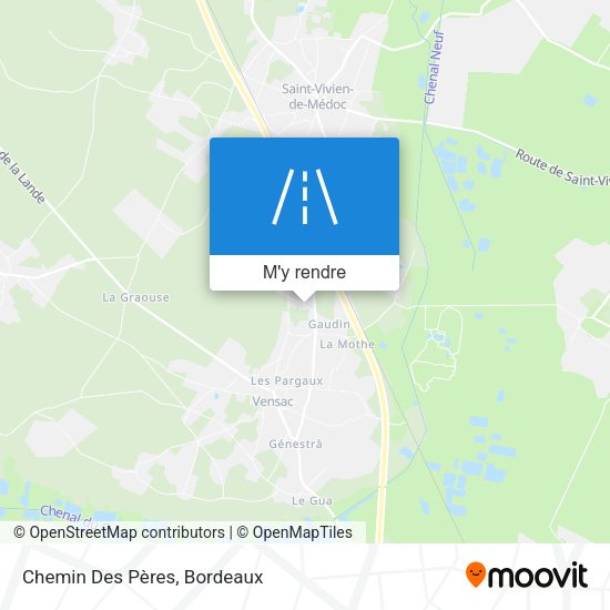 Chemin Des Pères plan
