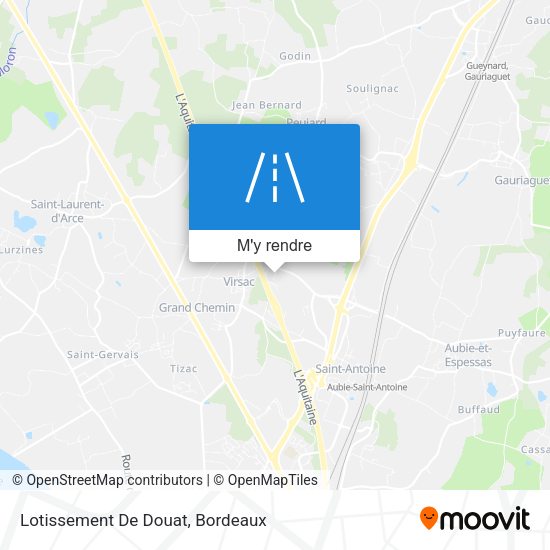 Lotissement De Douat plan