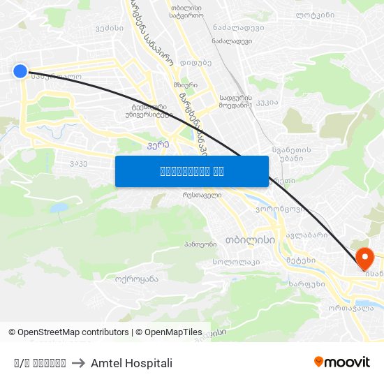 მ/ს დელისი to Amtel Hospitali map
