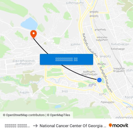 გმირთა მოედანი #1 - [811] to National Cancer Center Of Georgia | ონკოლოგიის ეროვნული ცენტრი map