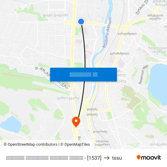 ამერიკის შეერთებული შტატების საელჩო - [1537] to tssu map