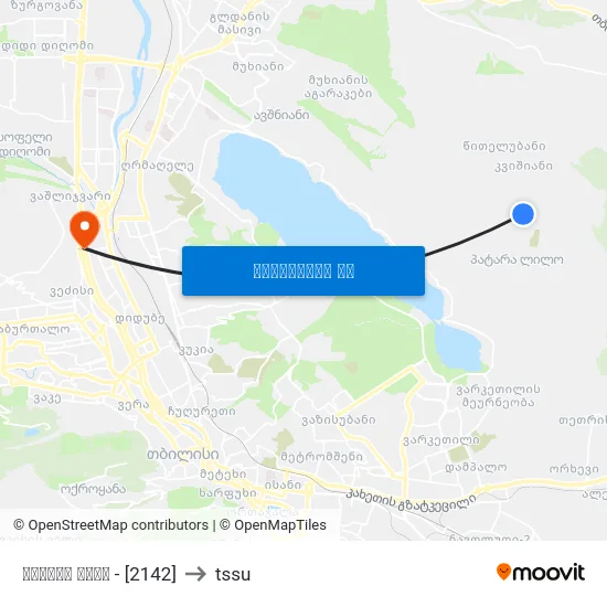 პატარა ლილო - [2142] to tssu map