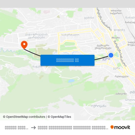 გმირთა მოედანი - [803] to ივანე ჯავახიშვილის სახელობის თბილისის სახელმწიფო უნივერსიტეტი map