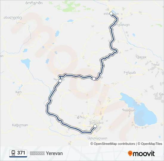 371 Train Line Map