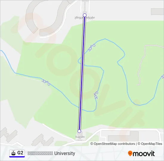 G2 Gondola Line Map