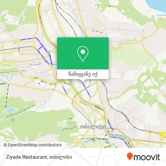 Ziyade Restaurant რუკა