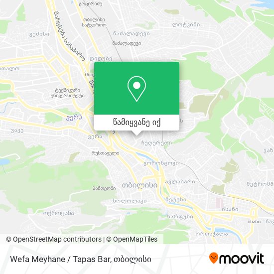 Wefa Meyhane / Tapas Bar რუკა
