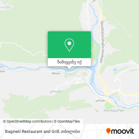 Bagineti Restaurant and Grill რუკა