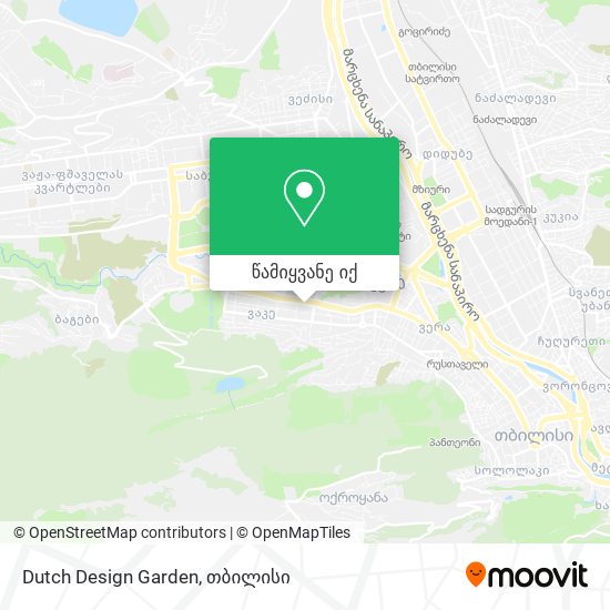 Dutch Design Garden რუკა