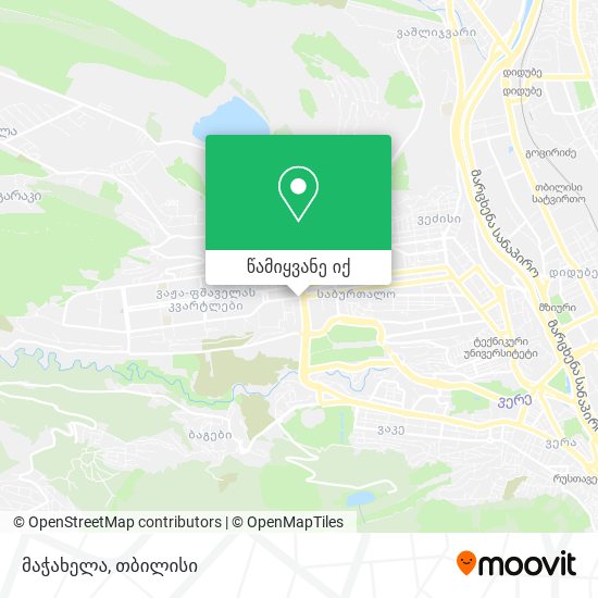 მაჭახელა რუკა
