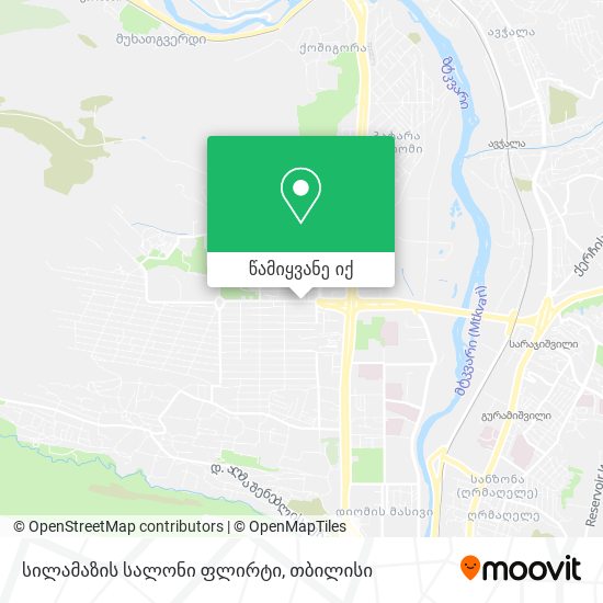 სილამაზის სალონი ფლირტი რუკა