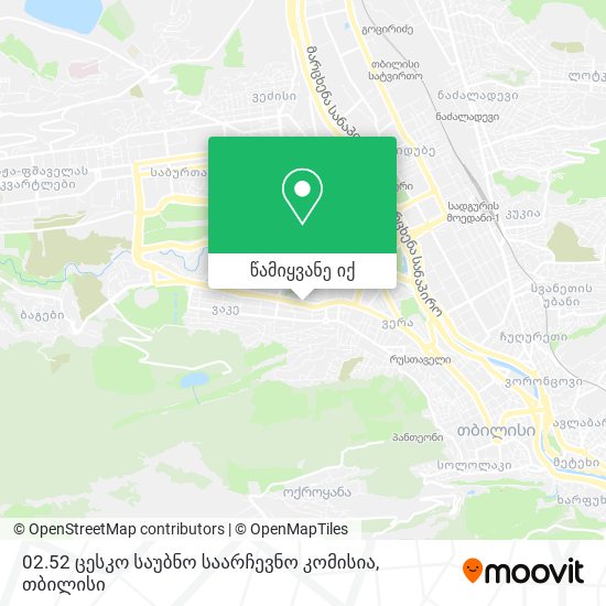 02.52 ცესკო საუბნო საარჩევნო კომისია რუკა