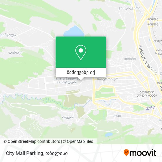 City Mall Parking რუკა