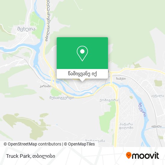 Truck Park რუკა
