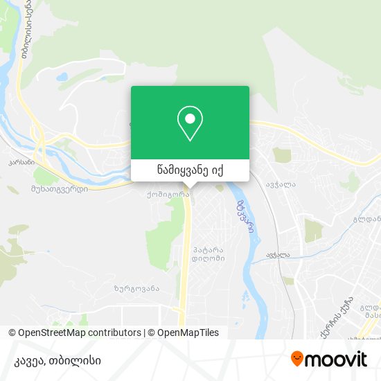 კავეა რუკა