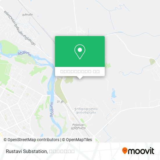 Rustavi Substation რუკა