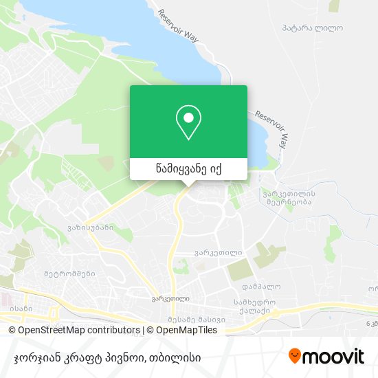 ჯორჯიან კრაფტ პივნოი რუკა
